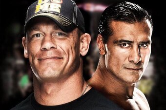 I'm surprised Del Rio isn't completely in the shadows in this picture (photo courtesy of WWE.com)