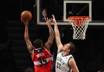 Power forward Trevor Booker may get some extra time on the floor with Emeka Okafor out, and the Wizards are looking for a replacement on defense.