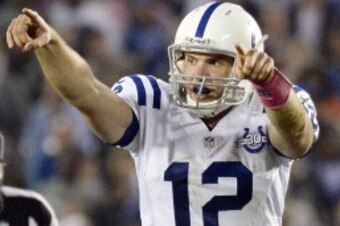Few might expect Andrew Luck to outgun Peyton Manning on Sunday night, but expect him to hold his own.
