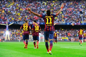 Neymar enjoyed a fantastic debut Clasico.