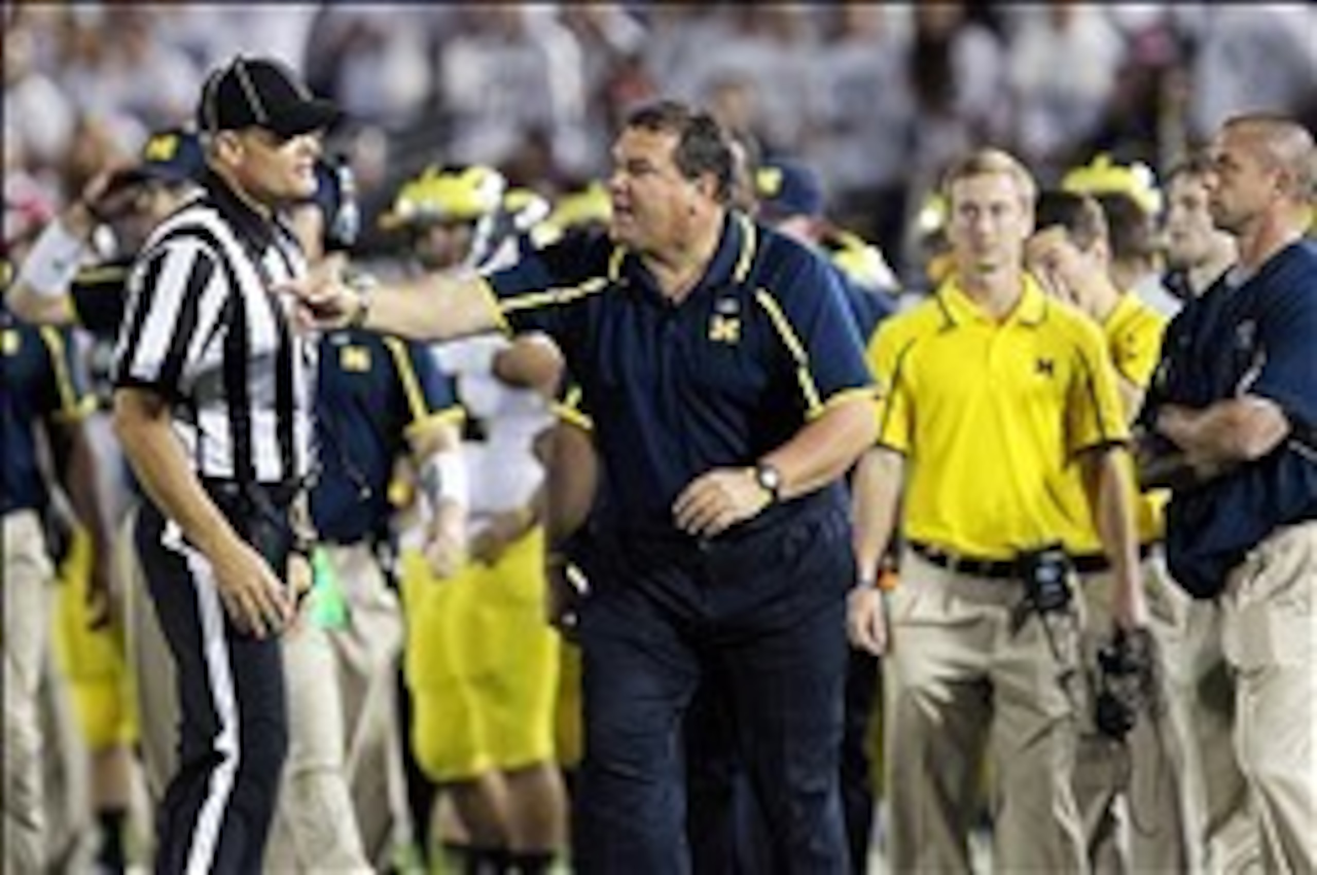 Michigan head coach Brady Hoke