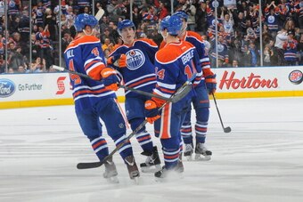 The trio of Hall, Nugent-Hopkins and Eberle have carried the load for the Oilers.
