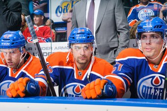 Mark Arcobello and David Perron have formed strong chemistry and have contributed well on the Oilers' second unit.