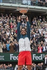 French Colors, French Trophy, Rafael Nadal 2013.