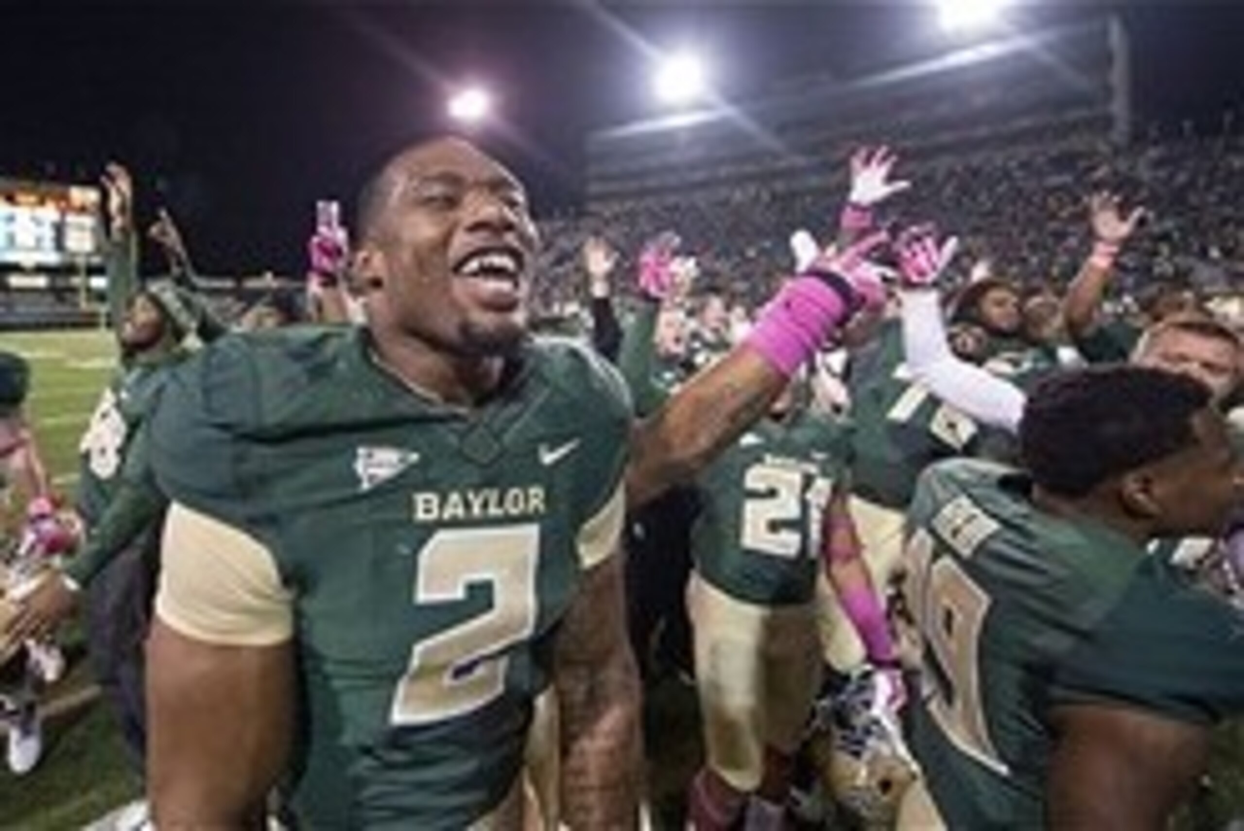 Baylor defensive lineman Shawn Oakman.