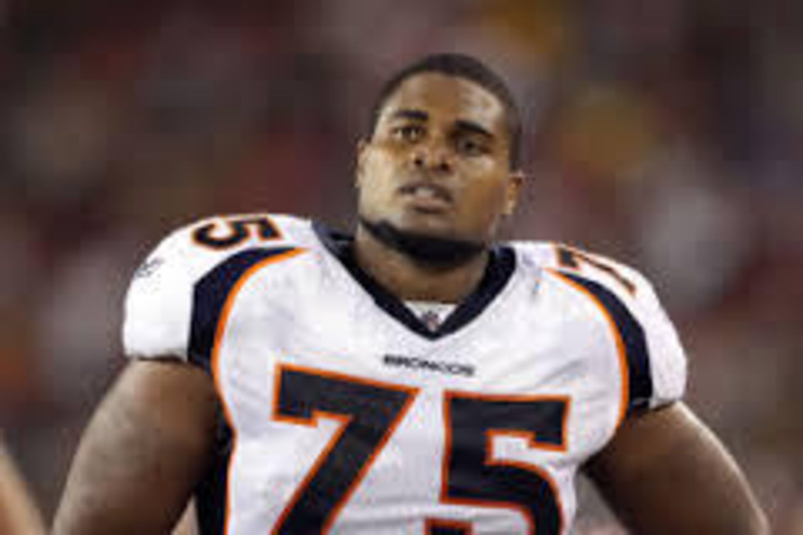 Broncos Left Tackle Chris Clark Broncos Left Tackle Chris Clark