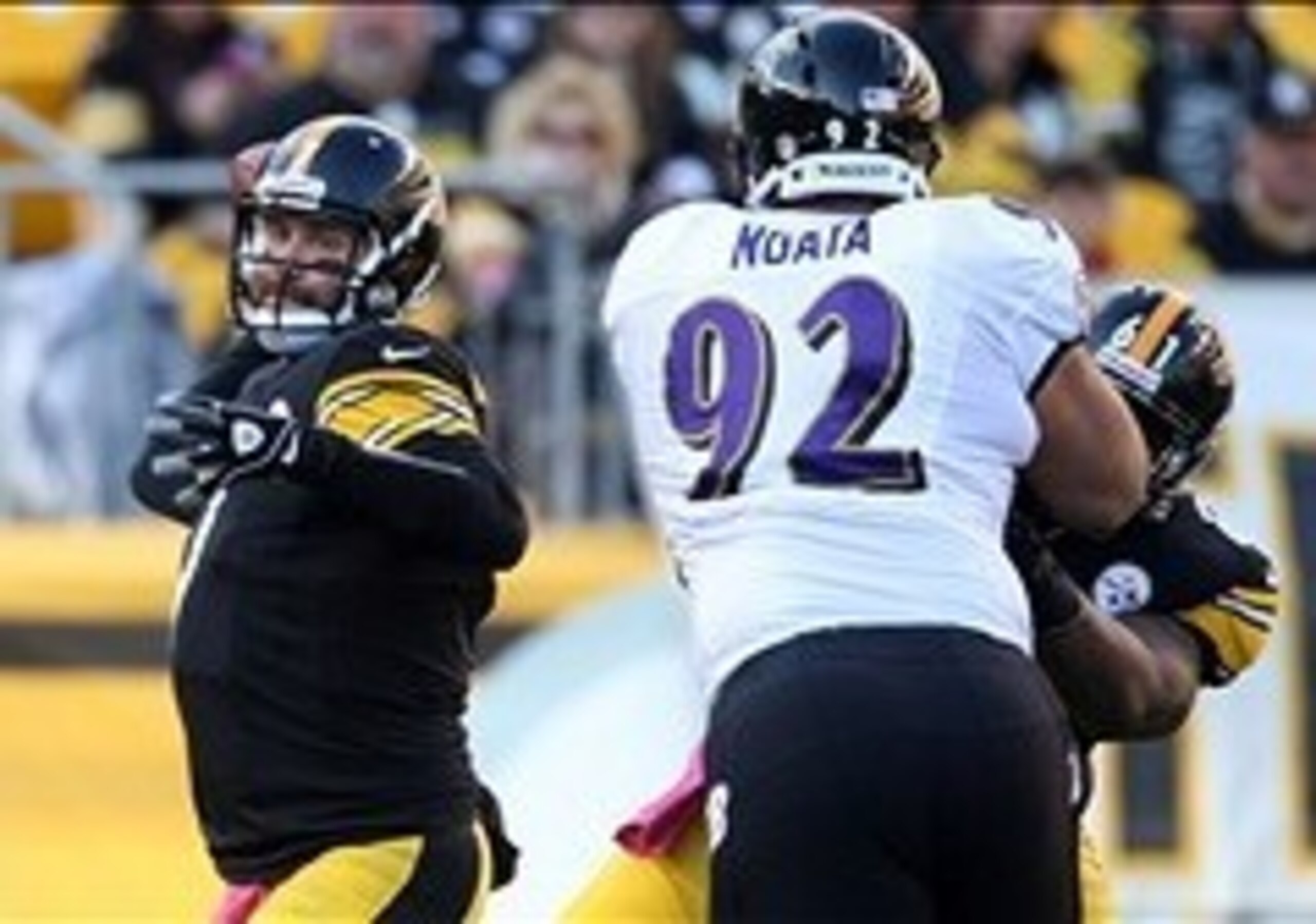 The nose tackles have held down the fort in the middle of the defensive line. The nose tackles have held down the fort in the middle of the defensive line.