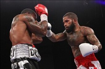 Everyone knows about GGG's punching power, but Stevens can crack with the best of them too.