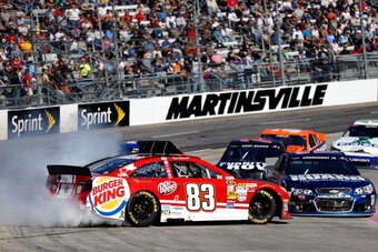 David Reutimann was one of many who left the tight confines of Martinsville feeling disappointed.
