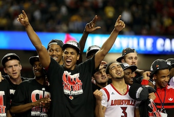 Louisville will try to become the first team since Florida to repeat as national champs.