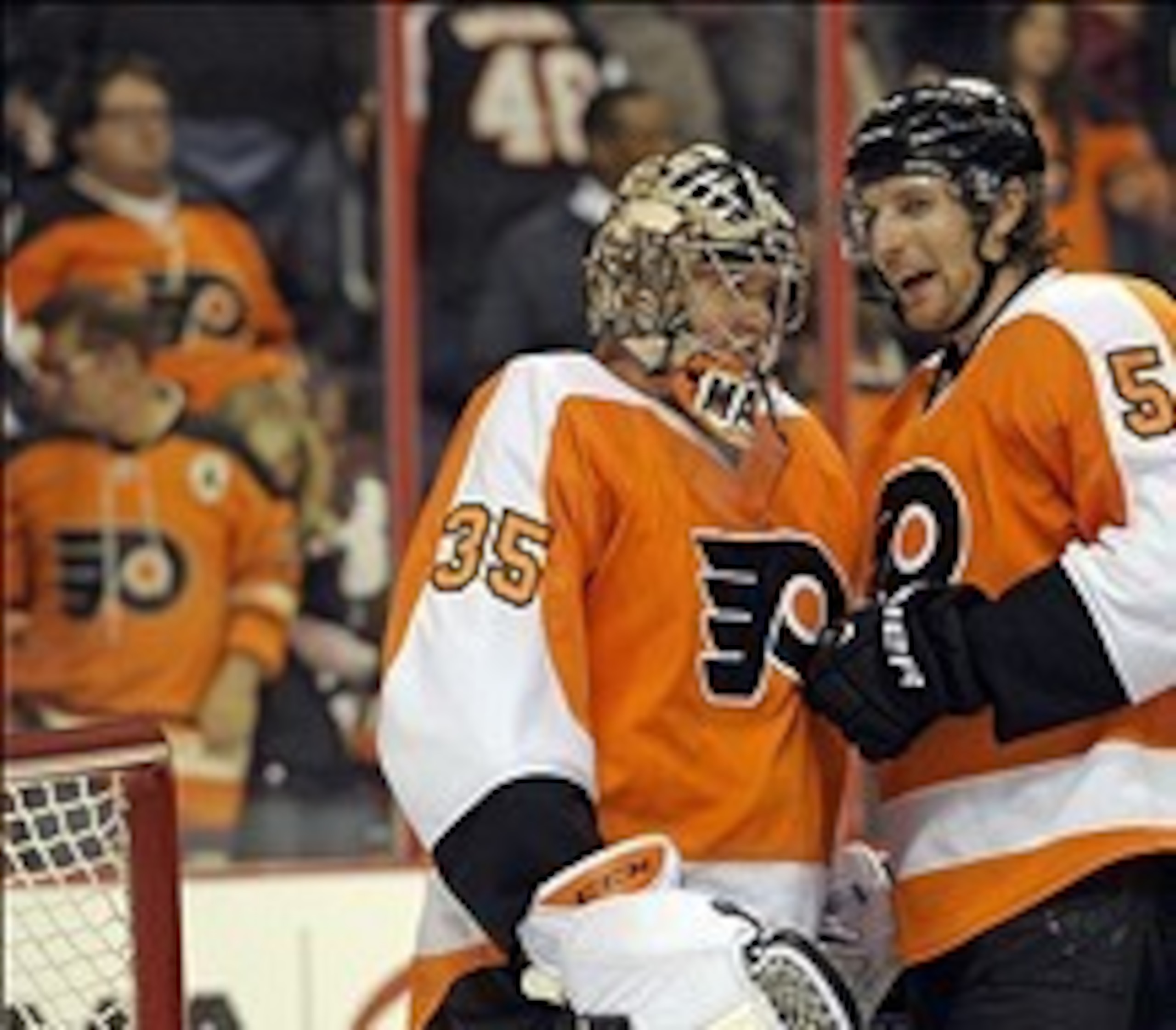 Steve Mason (left)