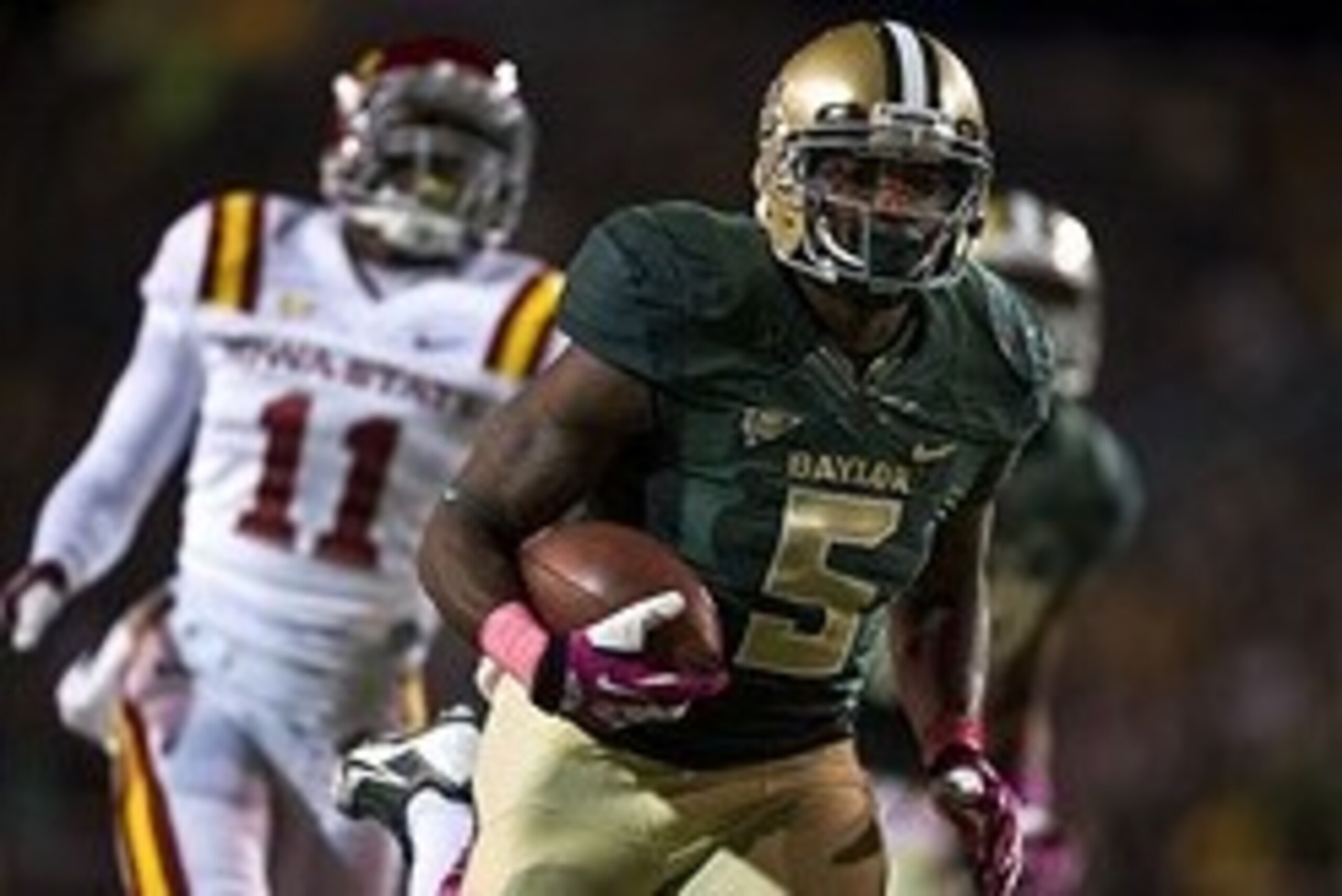 The Baylor Bears have simply outrun every team on the field and on the scoreboard. The Baylor Bears have simply outrun every team on the field and on the scoreboard.