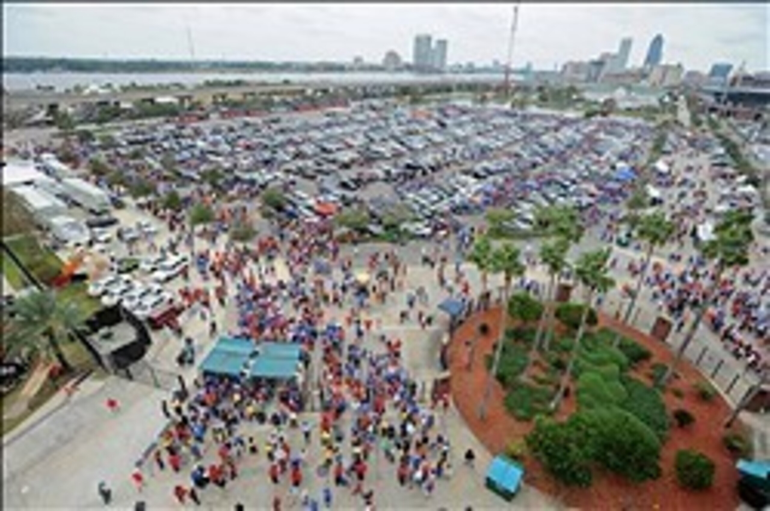 It's quite the scene at Jacksonville.