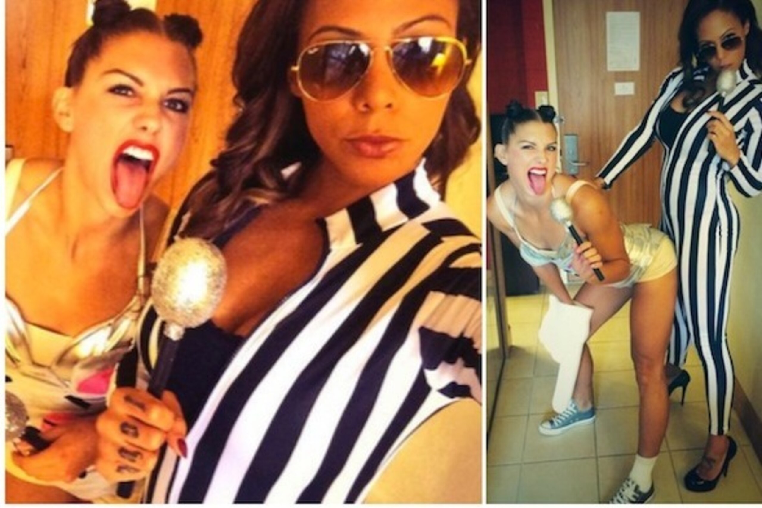 Twitter: @sydneyleroux Instagram: alexmorgan13 Twitter: @sydneyleroux Instagram: alexmorgan13