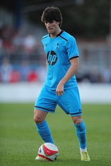 Cristian Ceballos playing for Spurs XI