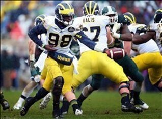 Devin Gardner couldn't find room to breath Saturday.