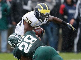 Eight carries for 20 yards. That's a No. 1 RB?