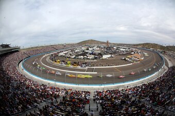 Phoenix International Raceway is a one-mile tri-oval.