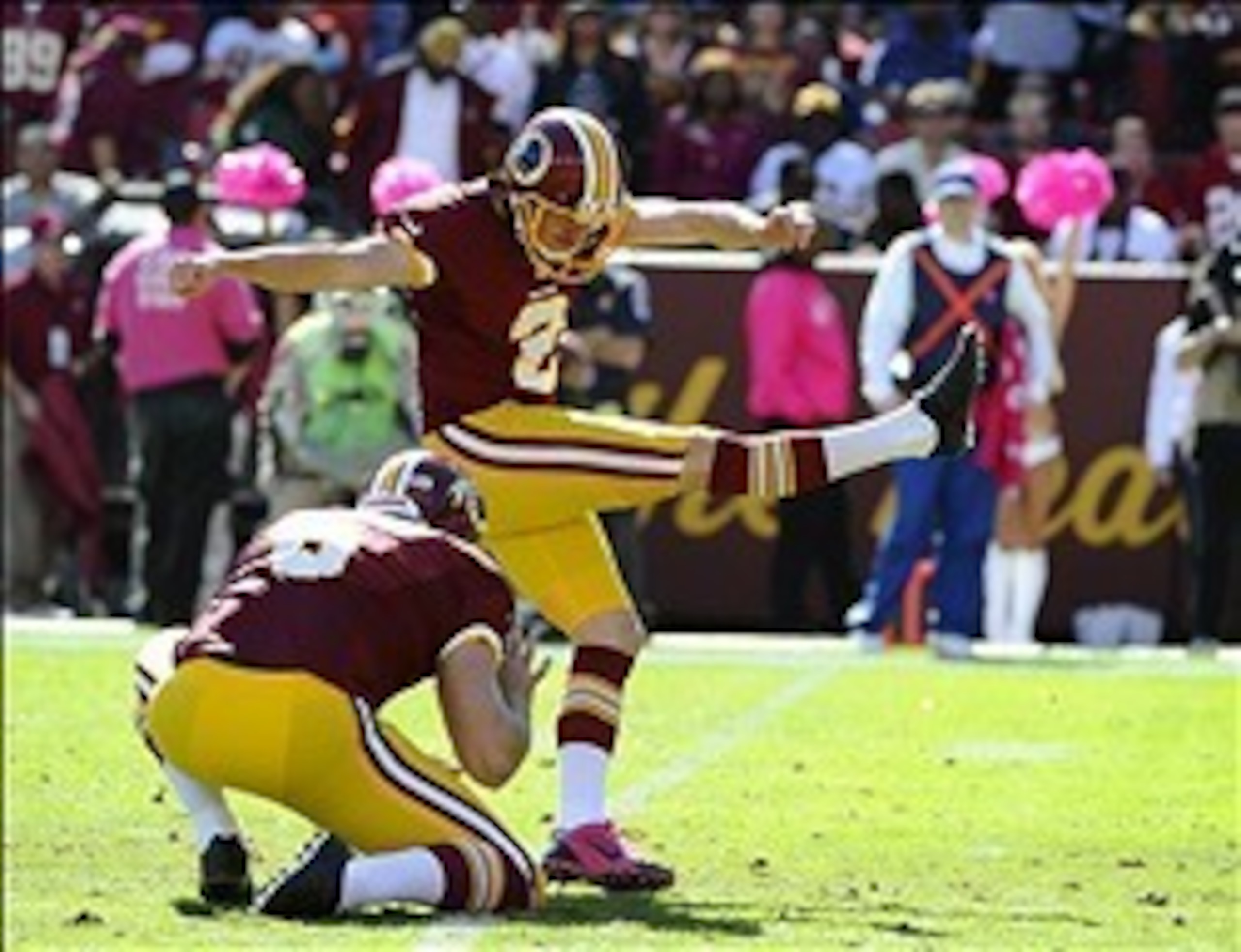 Kicker Kai Forbath was at the centre of another woeful special teams performance.