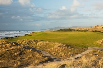 Bandon's hazards — be it the prickly gorse or Pacific Ocean — are penalizing so bring extra golf balls.