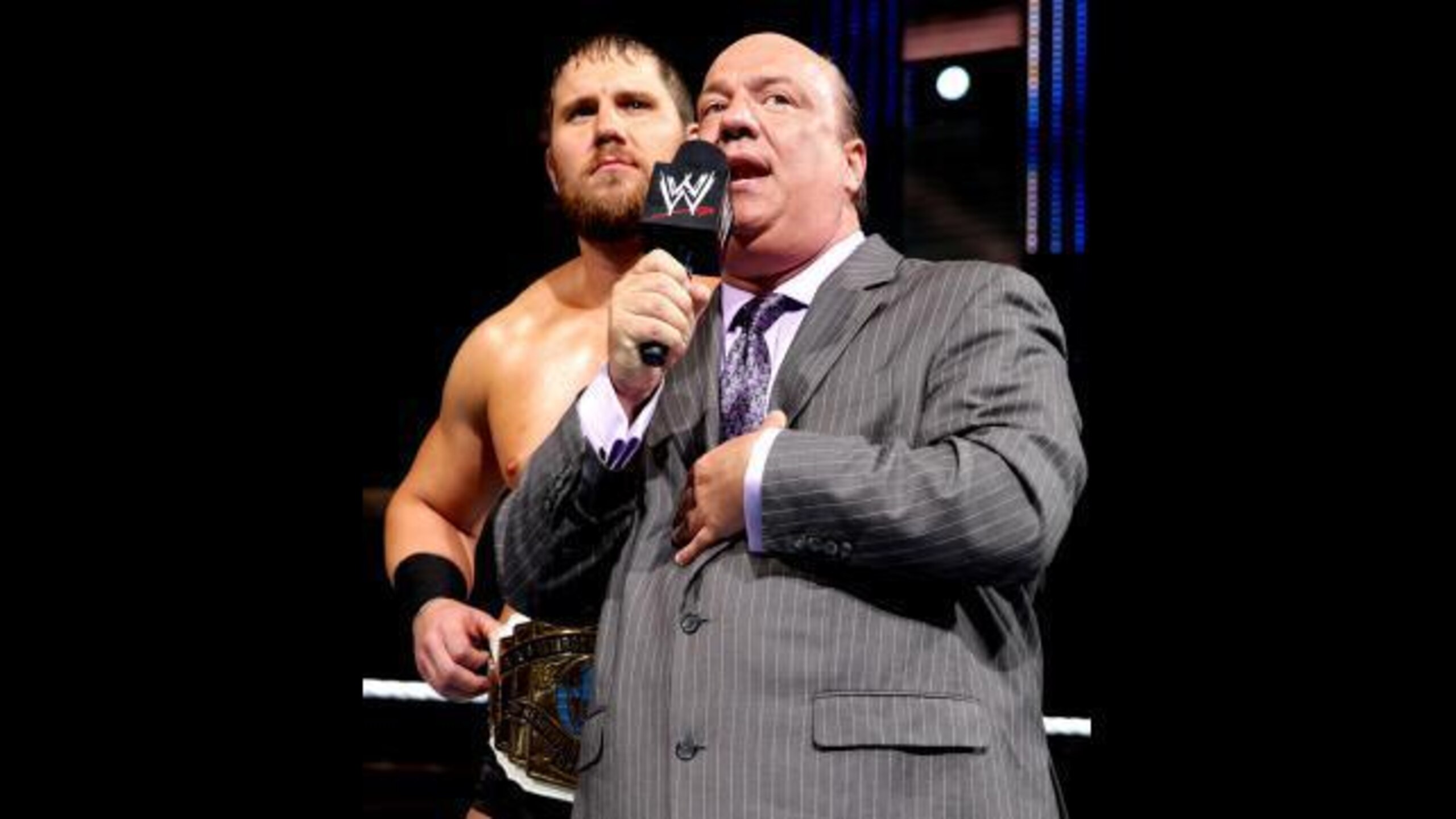 Paul Heyman with Curtis Axel