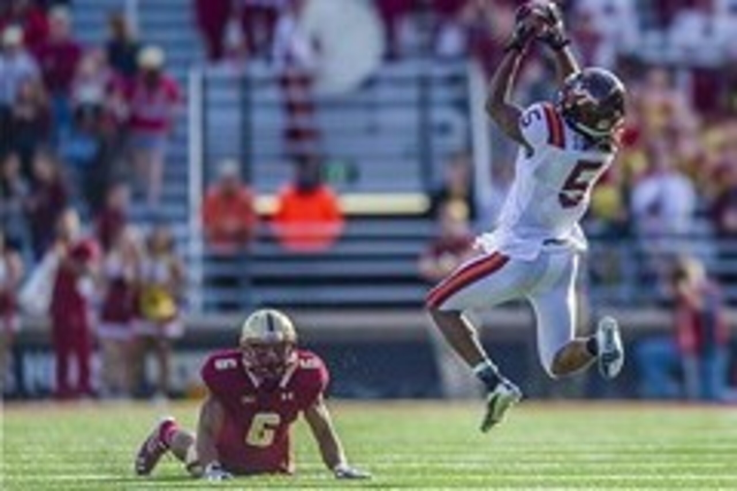 Freshman wide receiver Joshua Stanford has come on as of late, hauling in six receptions for 171 yards in a recent loss at Boston College.
