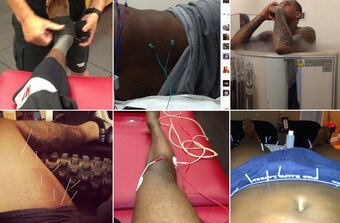 Instagram: carmeloanthony, mchalmers15, antrelrolle, dockett90, dwighthoward