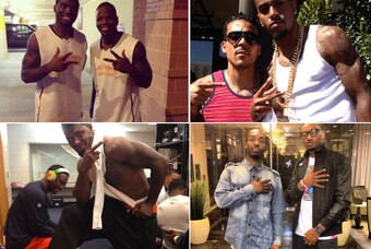 Instagram: matt_barnes9, earlbbennett, john_wall