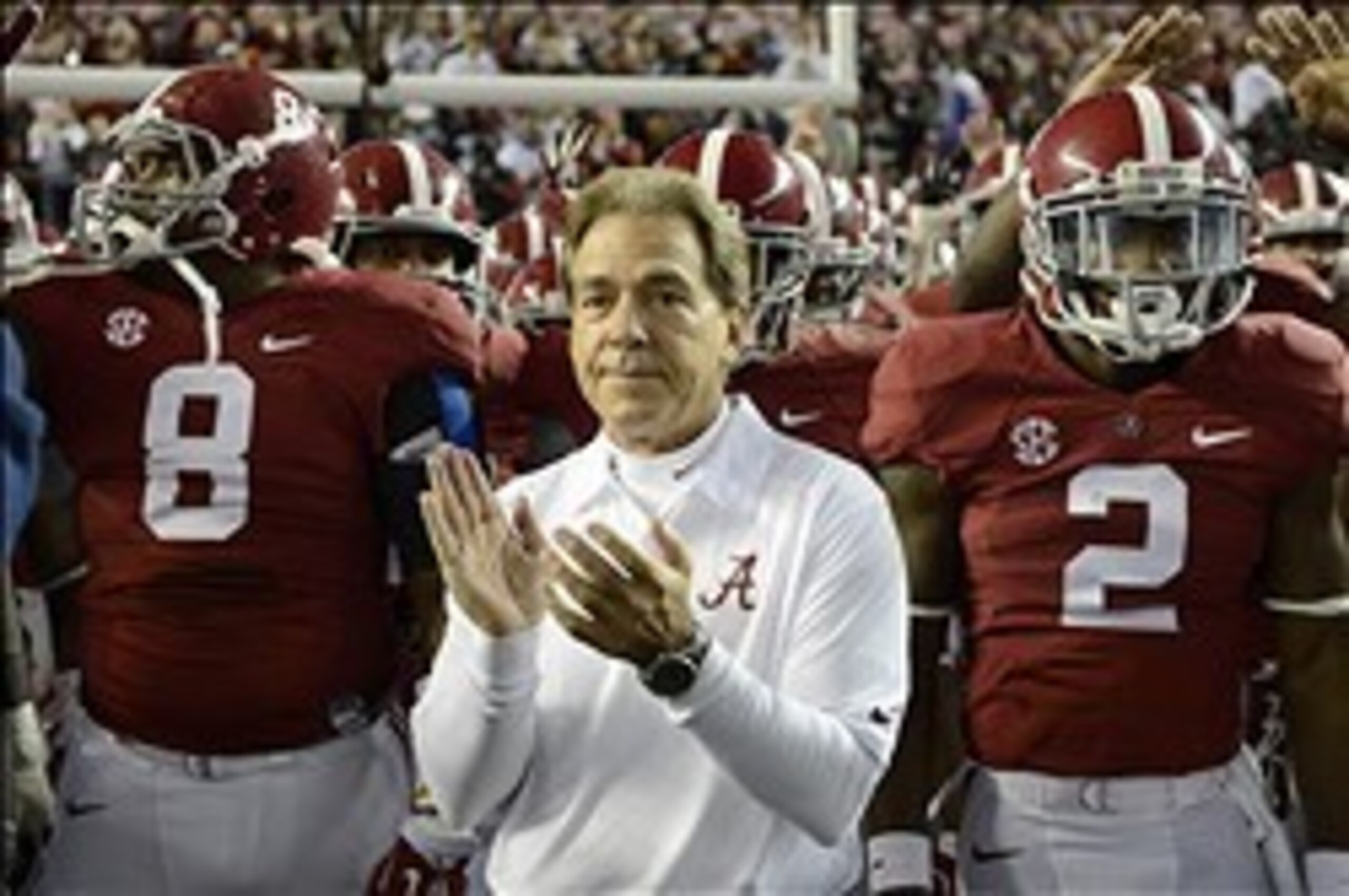 Alabama coach Nick Saban