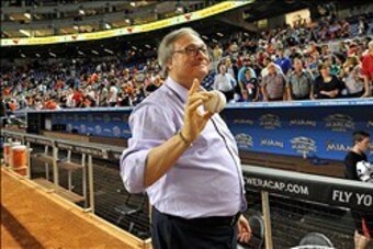 Any big moves the Miami Marlins could actually pull off will probably have to go through Marlins owner Jeffrey Loria.