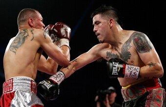 Rios (right) likes to fight not box.