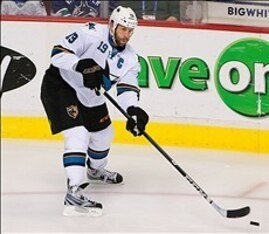 Joe Thornton is a gifted passer, but the team could benefit from a few more shots on net by their captain.