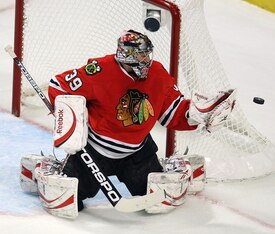 Nikolai Khabibulin needs to improve his play to keep his roster spot.