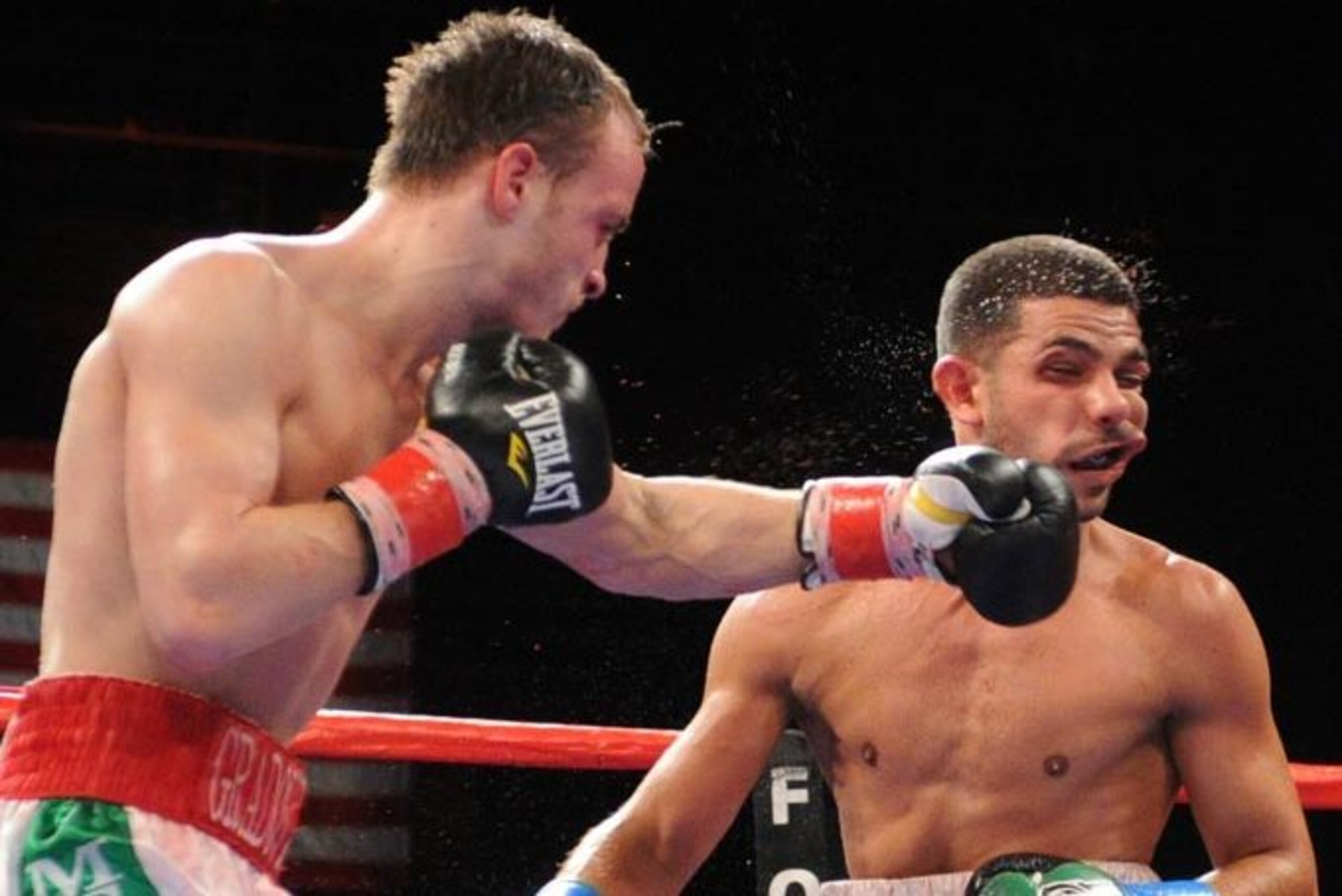 Evgeny Gradovich upset Billy Dib to capture the IBF Featherweight Championship in their first bout.