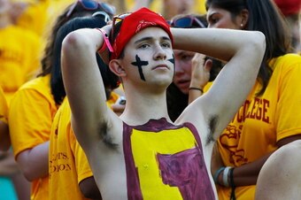 This guy wasn't the only fan who has felt disappointment over the years.