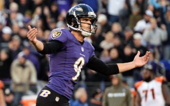 Justin Tucker hasn't been quite as good as he was last year, but he can help down the stretch.