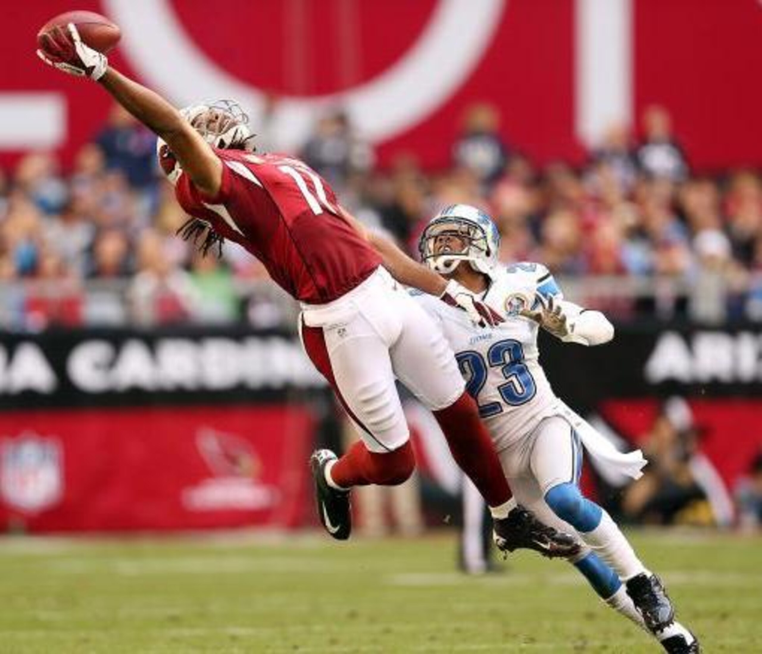Larry Fitzgerald's team is solidly in the playoff hunt