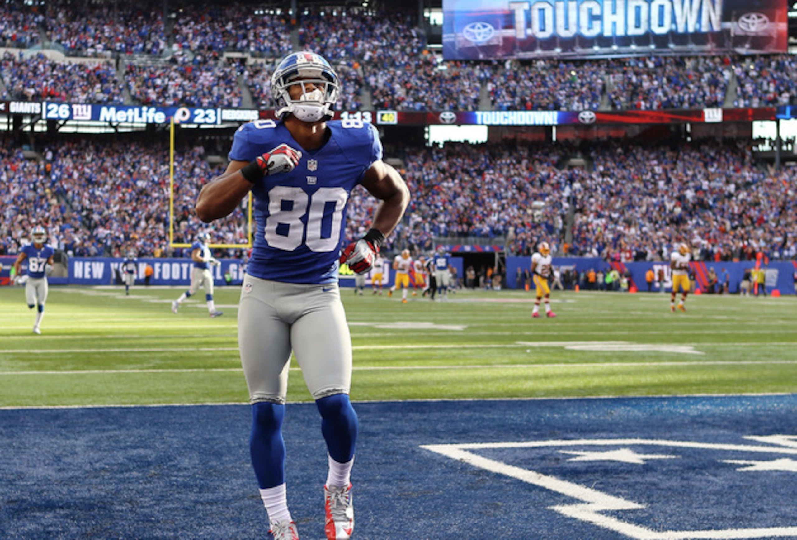 Victor Cruz and the Giants look to salsa their way back into the NFC East race