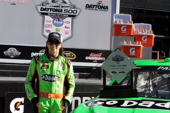 Danica Patrick was the Daytona 500 pole winner.