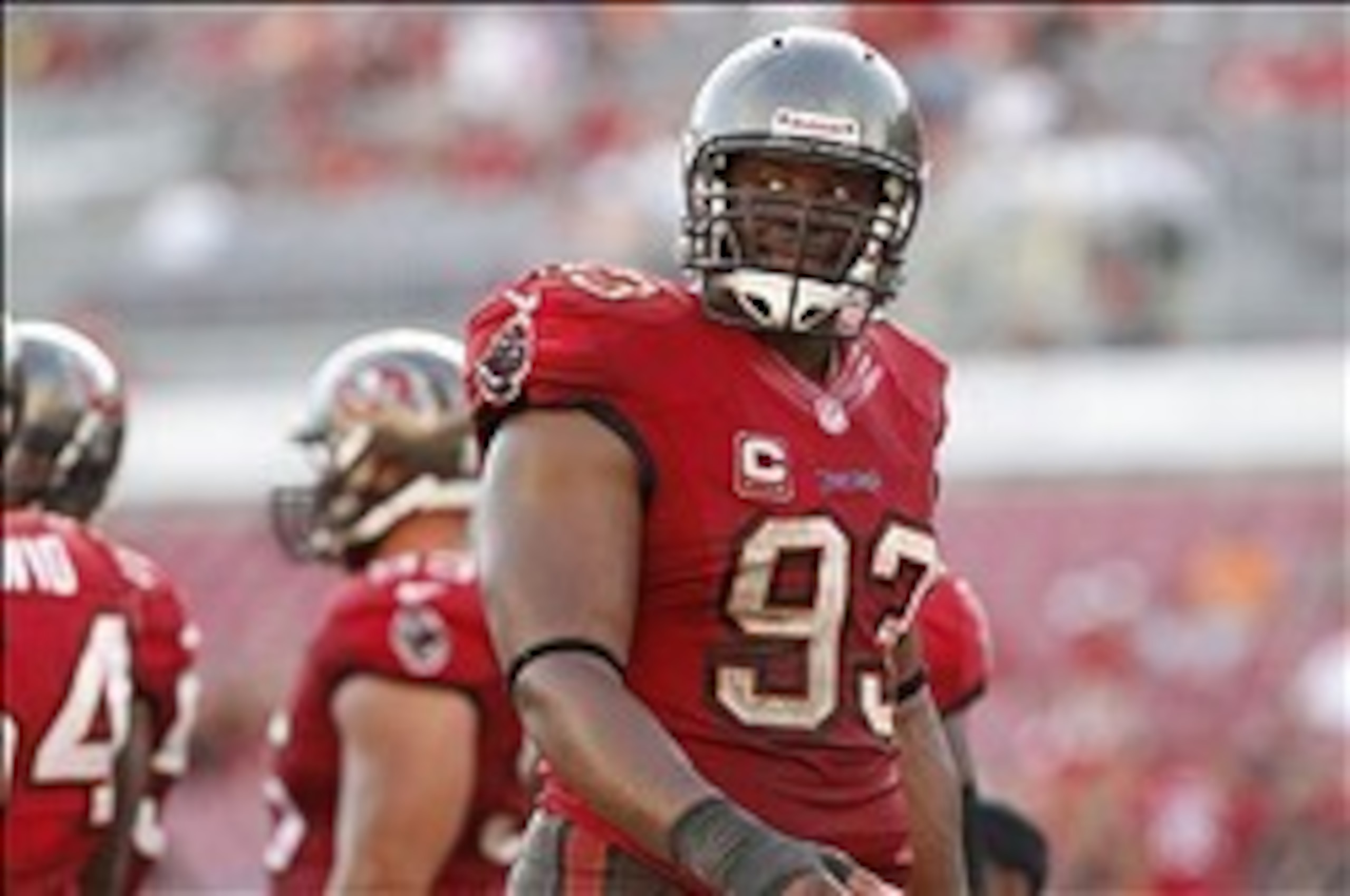 The Falcons had no answer for Gerald McCoy on Sunday.