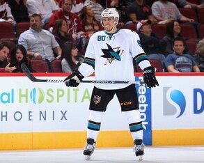 If Matt Tennyson can be patient, he may be next in line for a spot on San Jose's blue line.