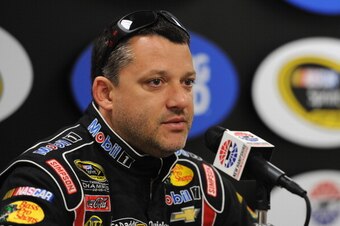 Tony Stewart isn't one for staying down too long.
