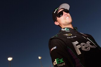 Denny Hamlin lost his chance at a 2013 title when he was injured.