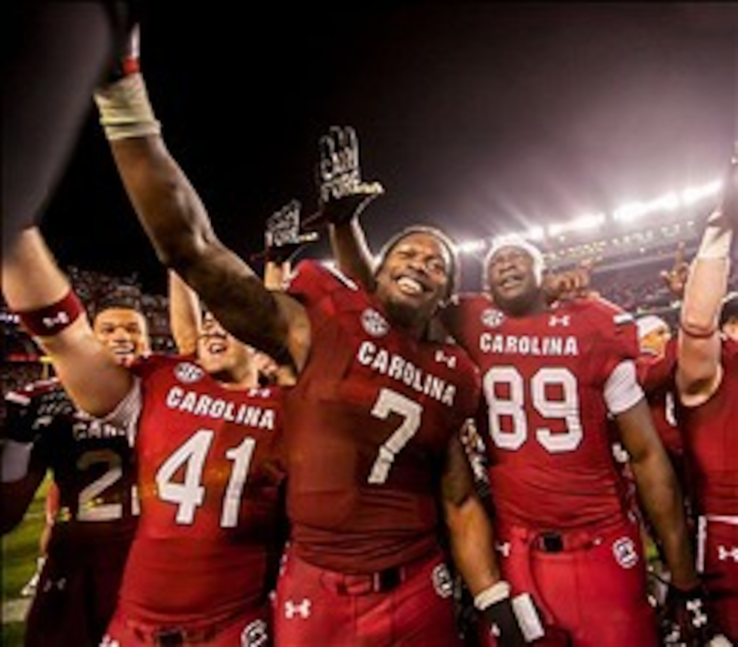 South Carolina should be celebrating its ninth victory of the season after Saturday's game with Coastal Carolina.