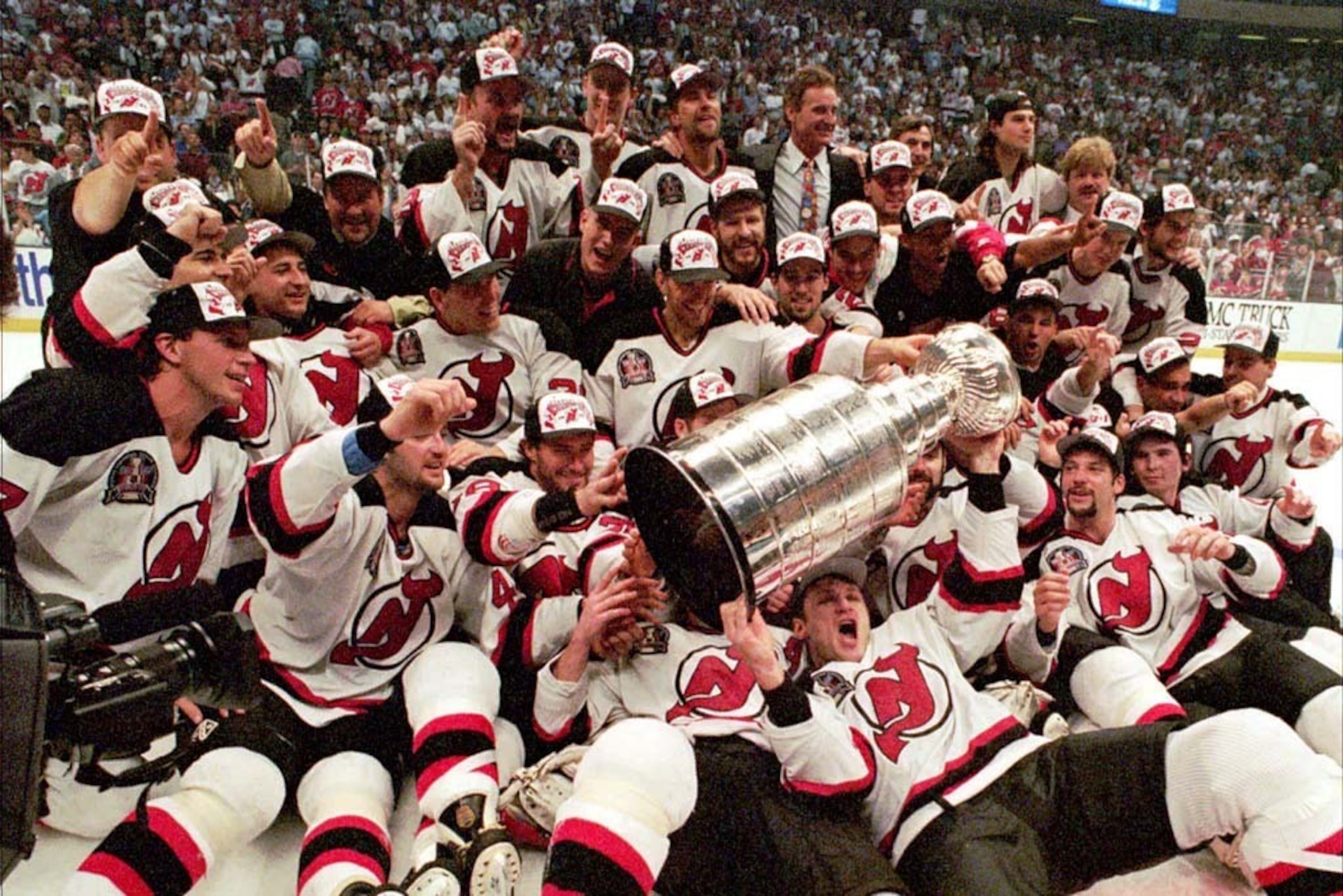 The New Jersey Devils' neutral-zone trap stymied Detroit on their way to a title.