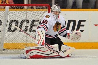 Crawford has been solid for the Blackhawks thus far.
