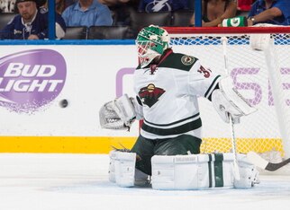 Harding has been the NHL's top surprise story this season.