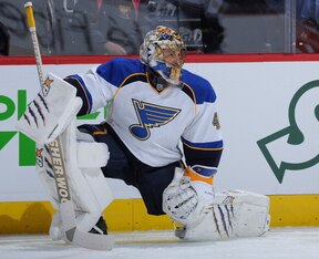 Halak has had a great season with St. Louis to date.