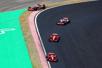 This error for Hamilton helped Raikkonen (second here) land the title