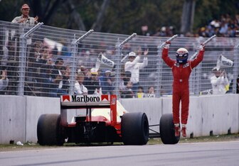 Prost became champion in incredible circumstances